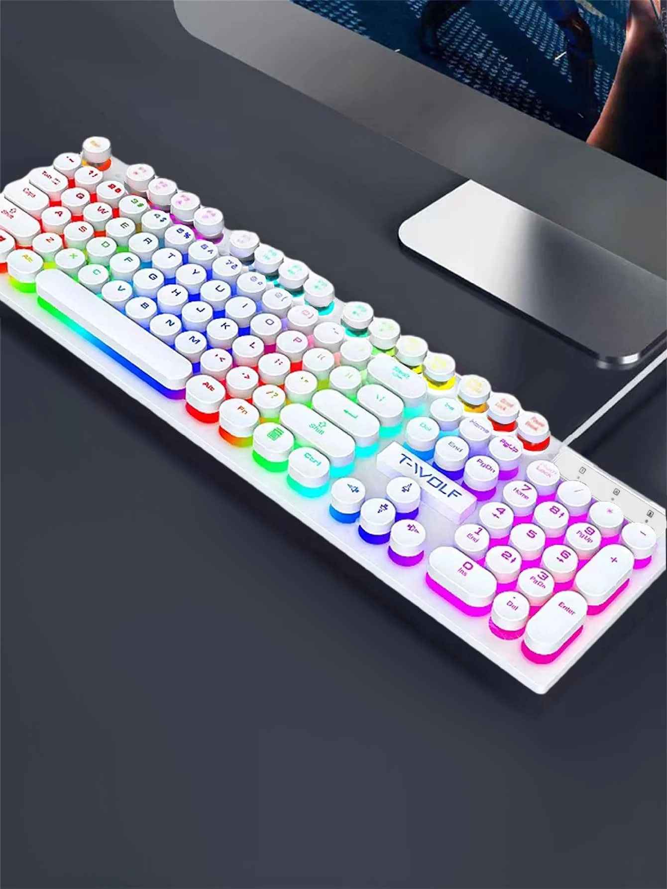 Shadow mechanical wired keyboard